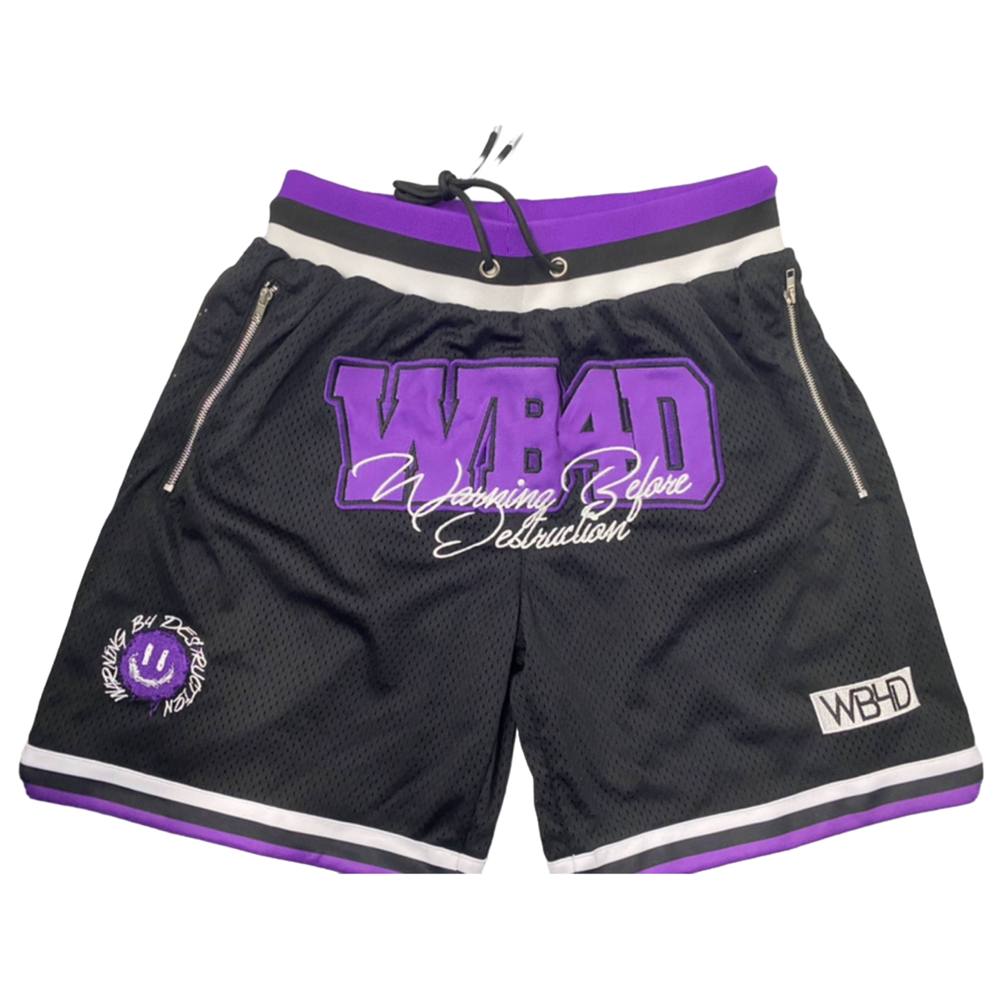 Double Mesh Shorts - Purple